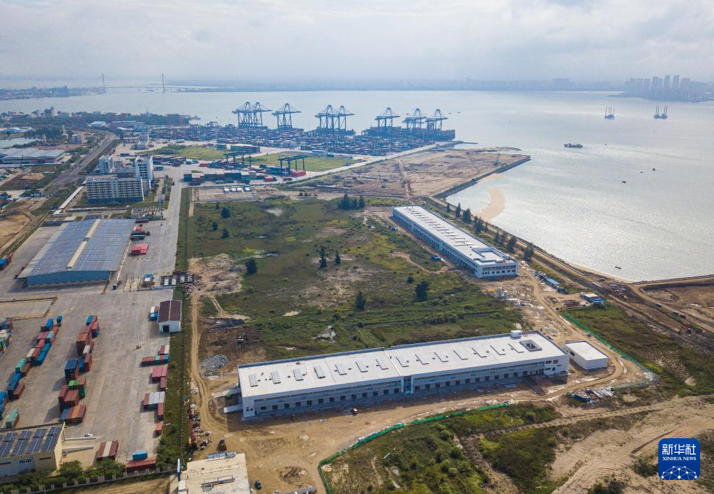 海南洋浦港封关运作项目土建工程即将完工