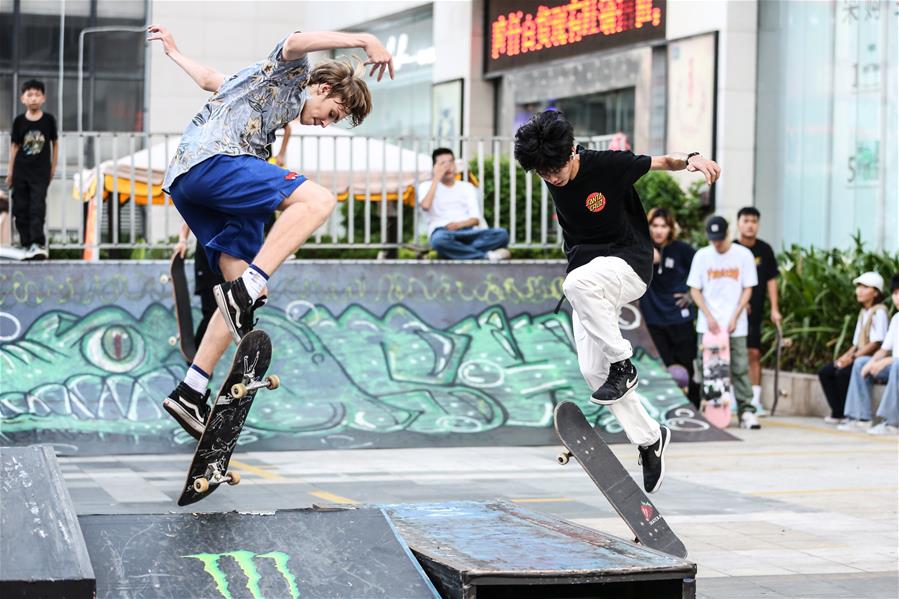 全民健身&mdash;&mdash;趣味滑板樂享周末