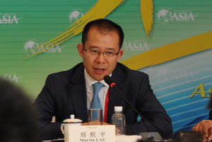 腾讯总裁刘炽平发言